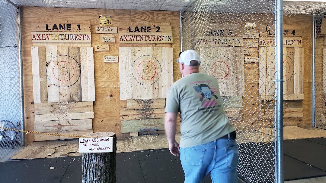 AxeVentures Axe Throwing and The Rage/Smash Room