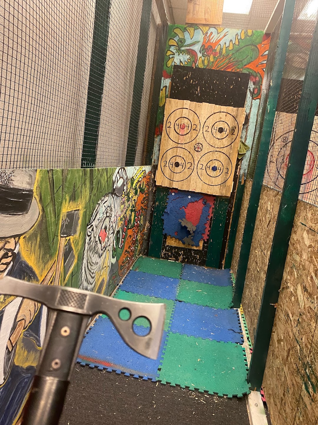 Fun With Knives/Wild Frontier Axe Throwing
